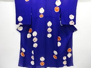 大正ロマン　絽抽象模様着物